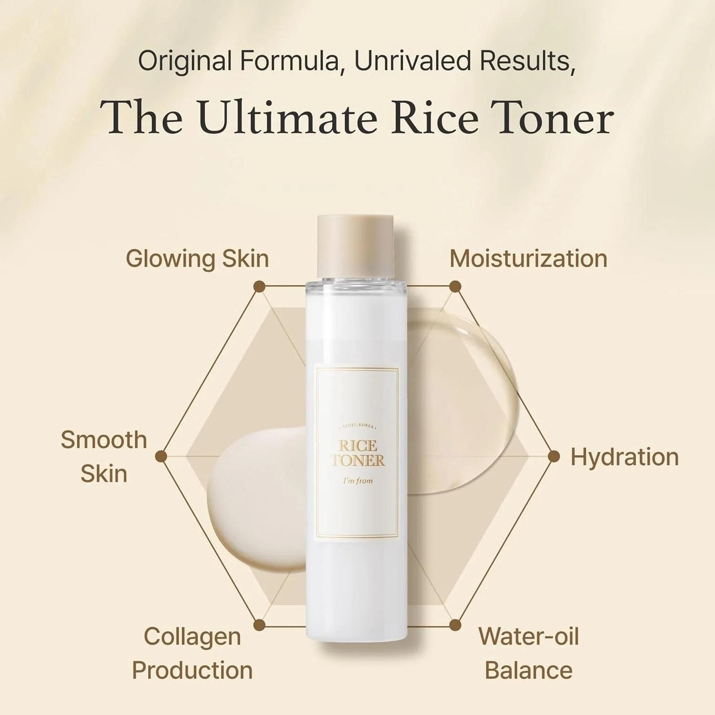 I'm From Rice Toner for Glowing Skin 100ml