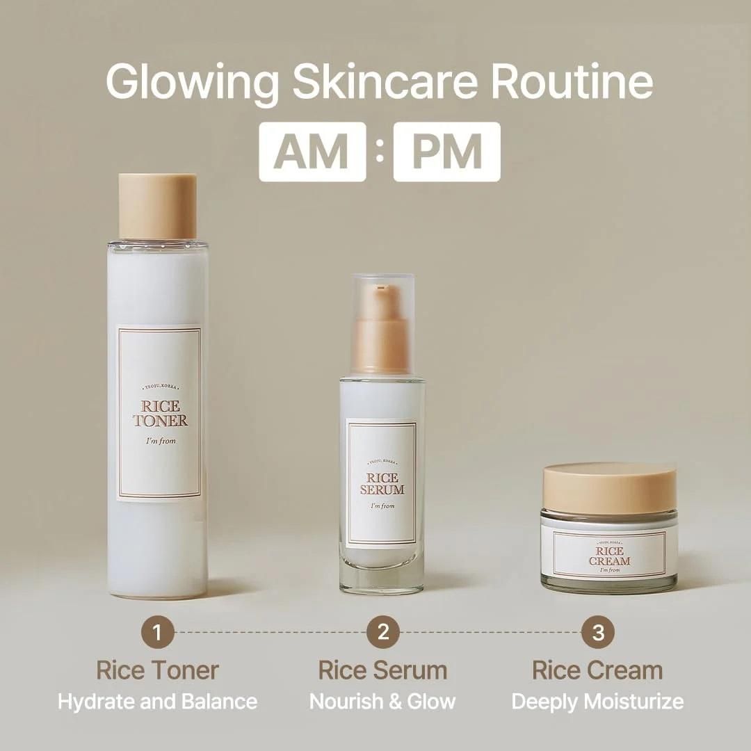 I'm From Rice Toner for Glowing Skin 100ml