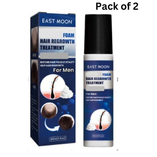 Minoxidil Foam Hair Regrowth Treatment 30ML (Pack of 2)